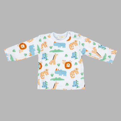 Кофточка Зоопарк Чуди Кидс 455125-3 белый 01